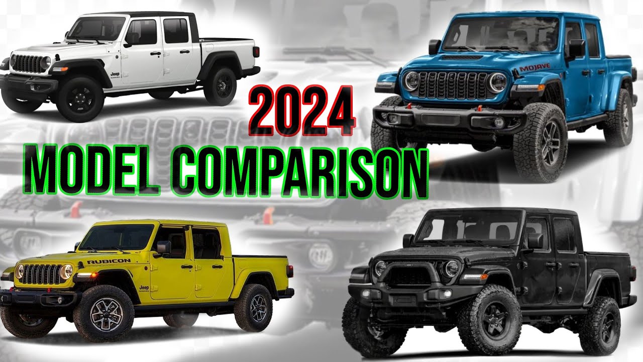 Jeep Gladiator 2024 года: все модели и отличия | Какая комплектация подойдет вам лучше всего?