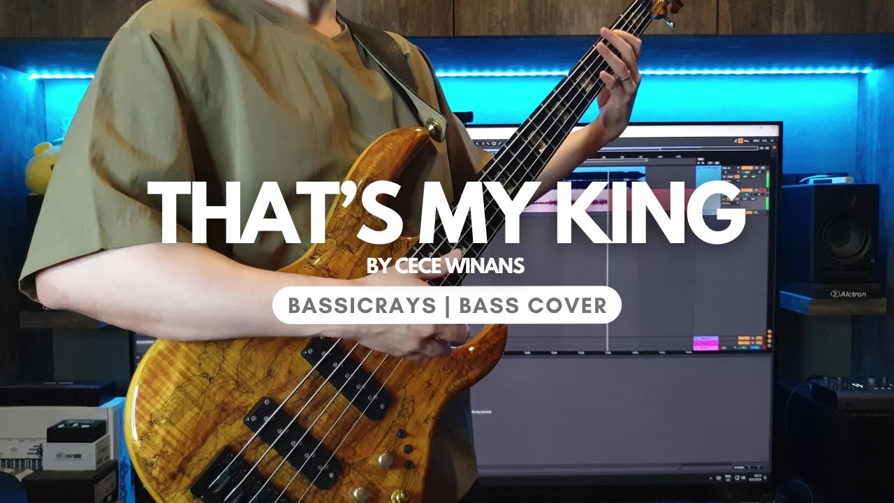 That's My King | Cece Winans | Bass Cover (4K)