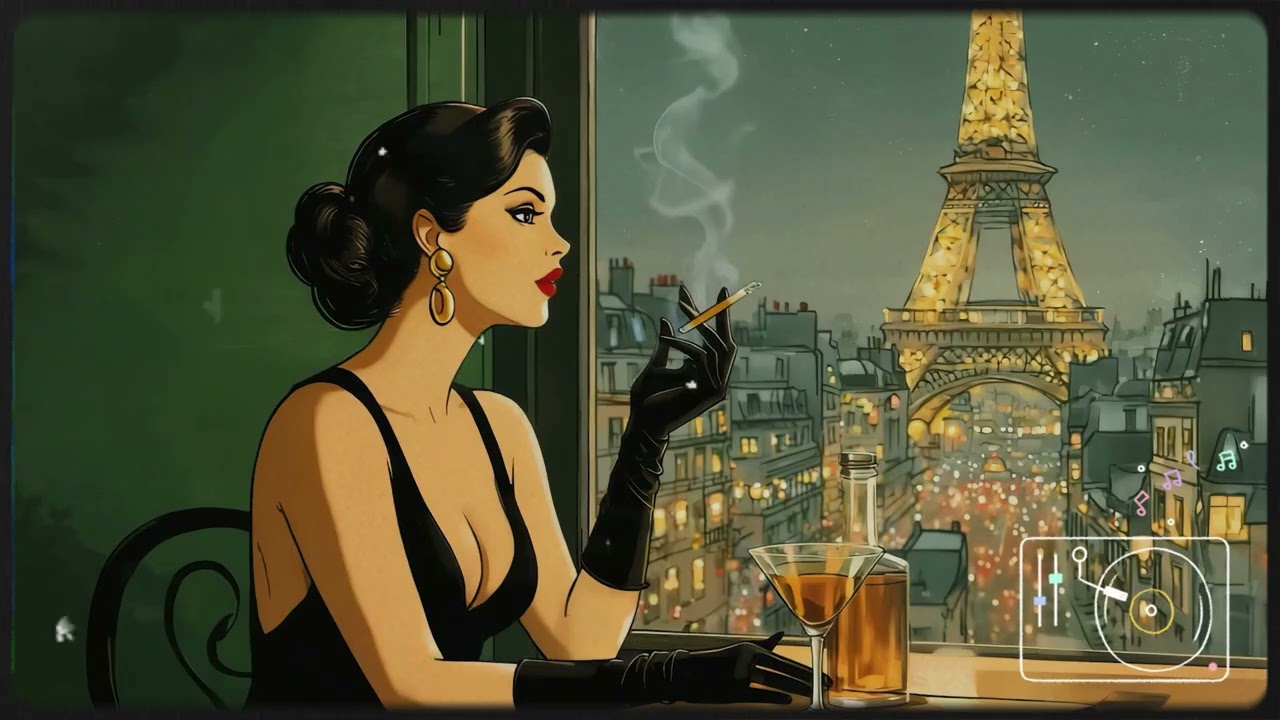 1940's Retro Jazz ~ Vintage Nostalgic Jazz Music 🎷 Whiskey Kisses & Jazz Regrets
