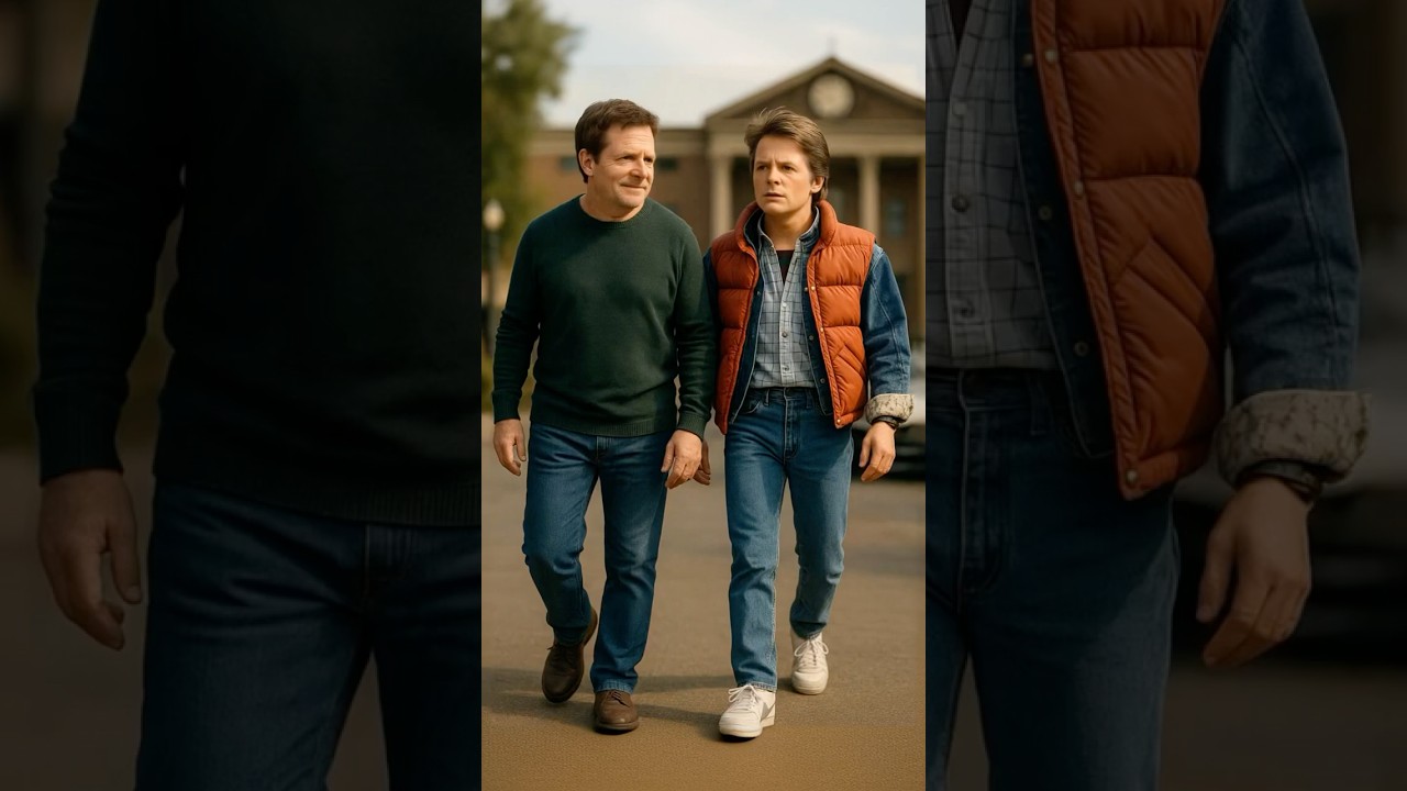 Back to the Future Cast Evolution | Then and Now Tribute 🚗⚡ #BackToTheFuture