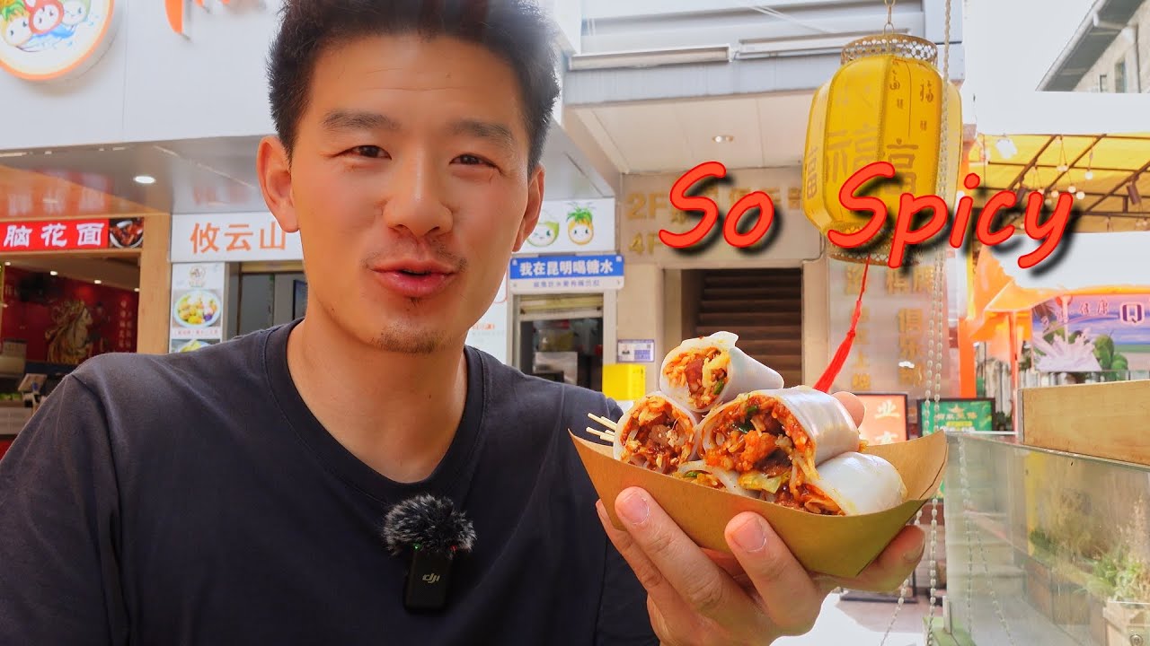 The Most Popular Street Food Heaven In Kunming, Yunnan | Street Food Tour