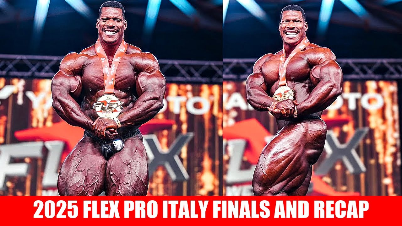 2025 Flex Pro Italy Finals Recap: Neckzilla WINS and is Going to the 2025 Mr. Olympia