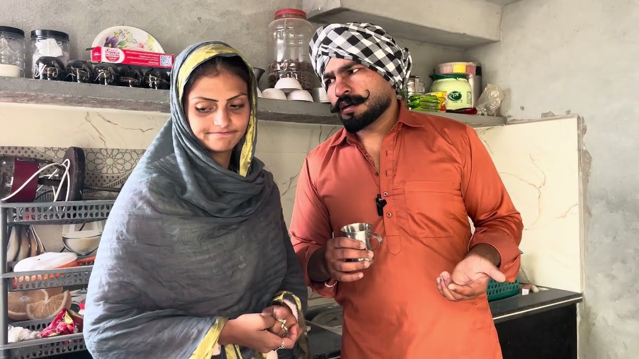 ਕੰਮਵਾਲੀ ਨਾਲ ਗੱਲ  : LATEST NEW PUNJABI SHORT MOVIE 2025 : PUNJABI NATAK 