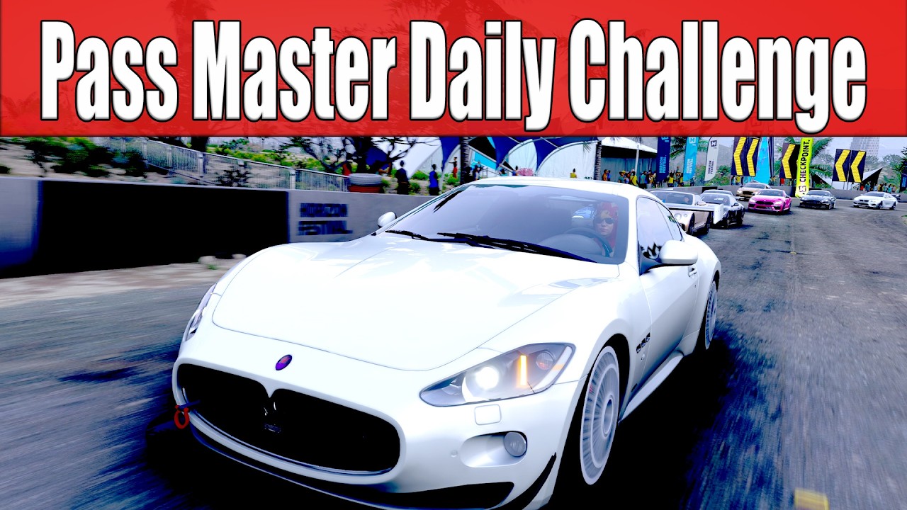 Forza Horizon 5 Pass Master Daily Challenge Earn 3 Ultimate Pass Skills while racing any GT Car