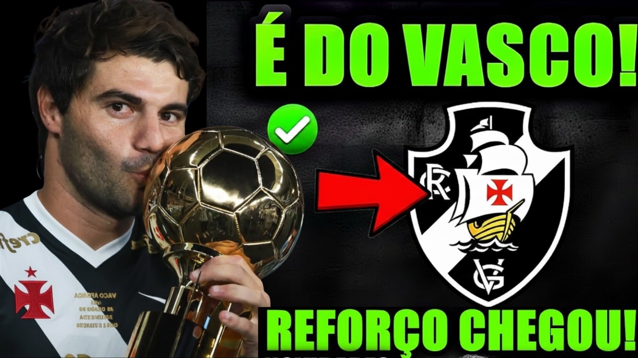 🚨É DO VASCÃO!! VASCO CONTRATA NOVO CAMISA 8 ARGENTINO E DECISÃO SURPRESA REVELADA!