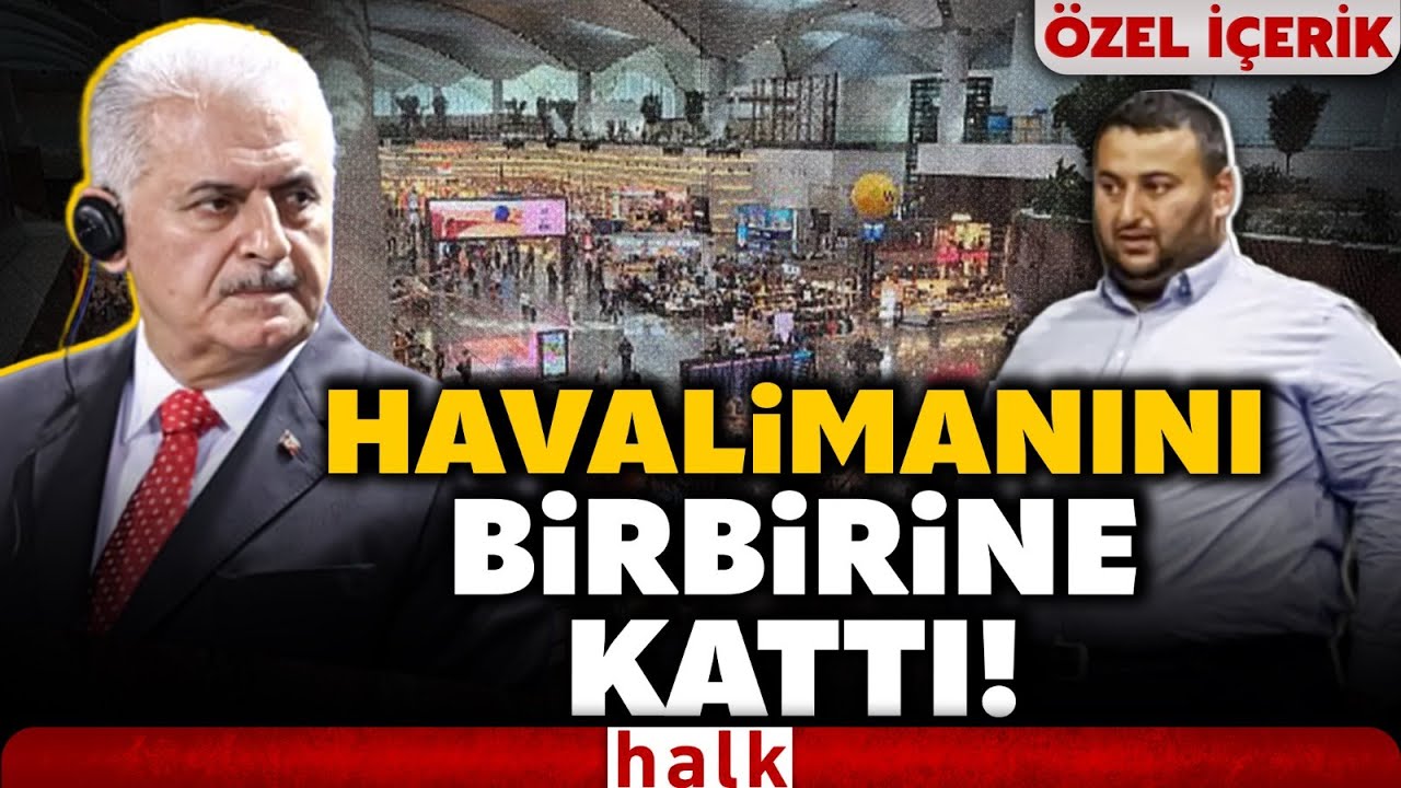 Binali Yıldırım'ın oğlu havalimanında ortalığı birbirine kattı! 