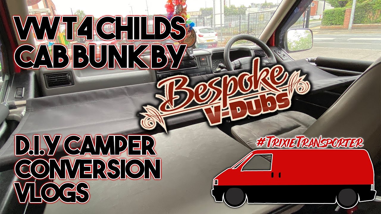 VW T4 Childs Cab Bunk - Camping Bed Review - From Bespoke V-Dubs