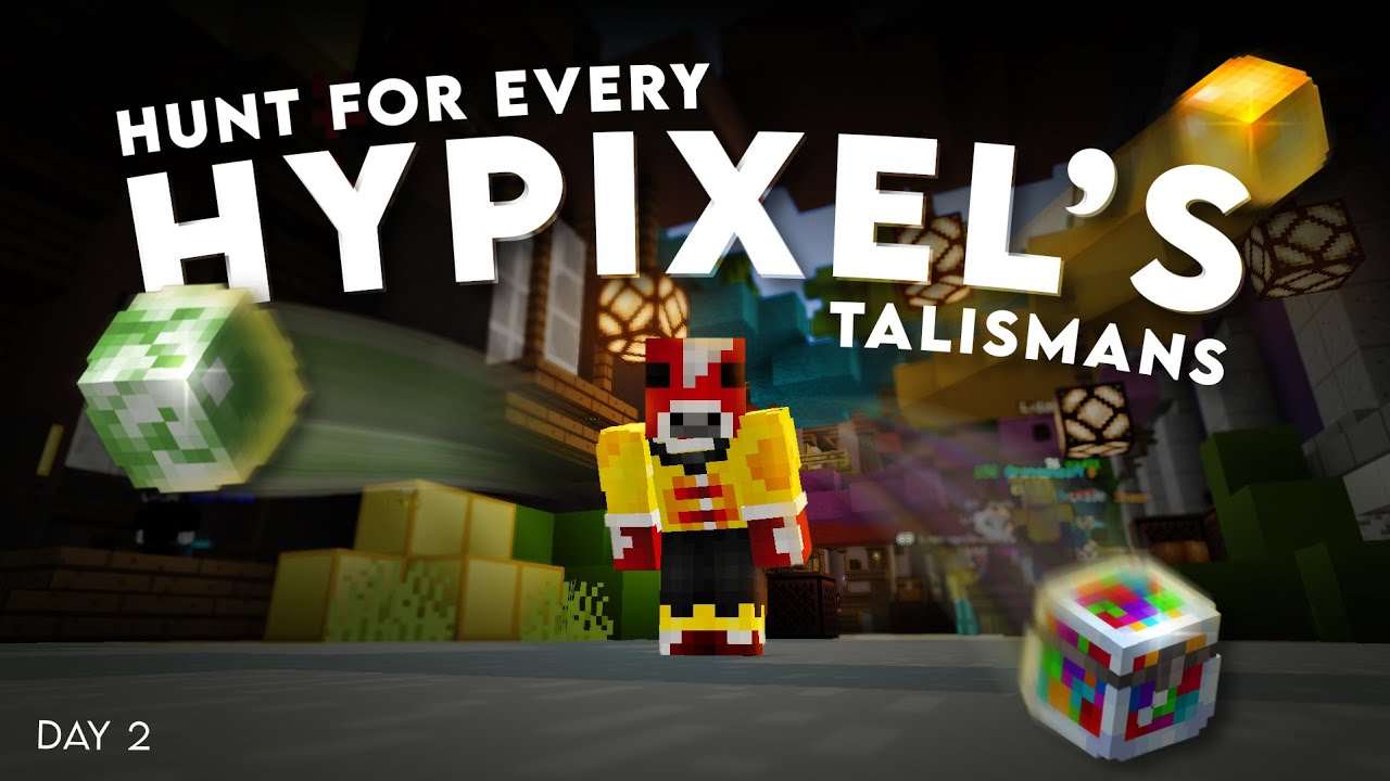 Day 2 of Hunt for All Talismans in Hypixel Skyblock |@TheGhostByteGaming