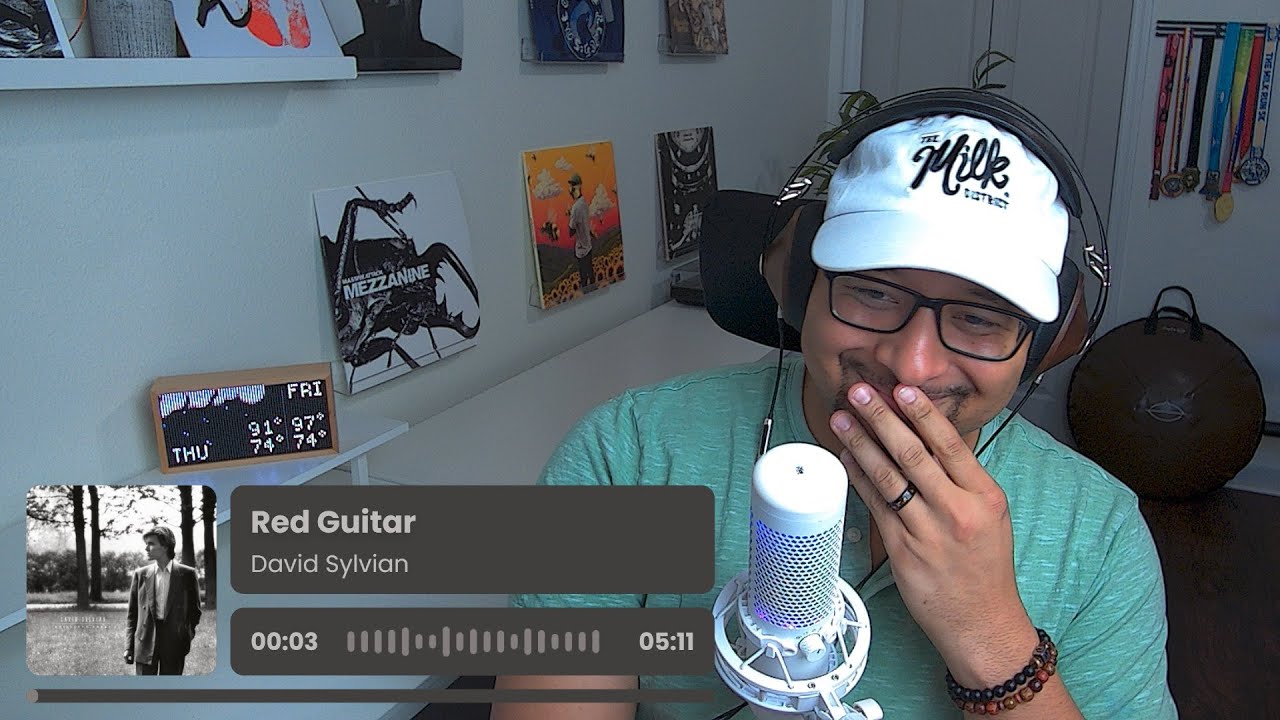 David Sylvian- Red Guitar REACTION AND REVIEW