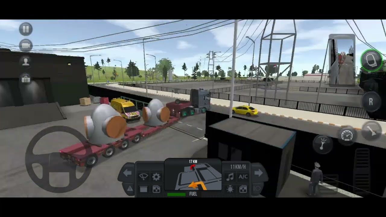 They just big and Expensive, not heavy, Rotors of the Wind Turbine - Truck Simulator :  Ultimate
