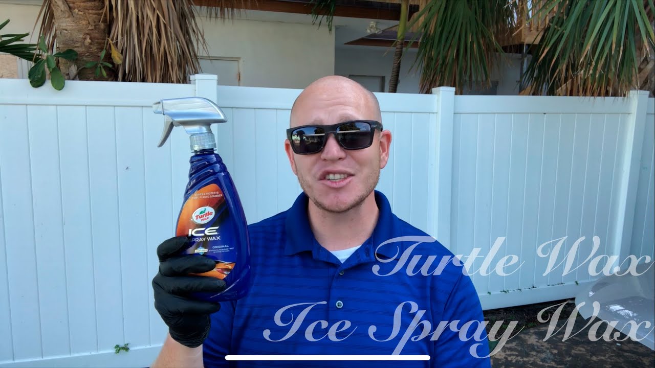 Воск-спрей Turtle Wax Ice | Один из моих любимых продуктов |