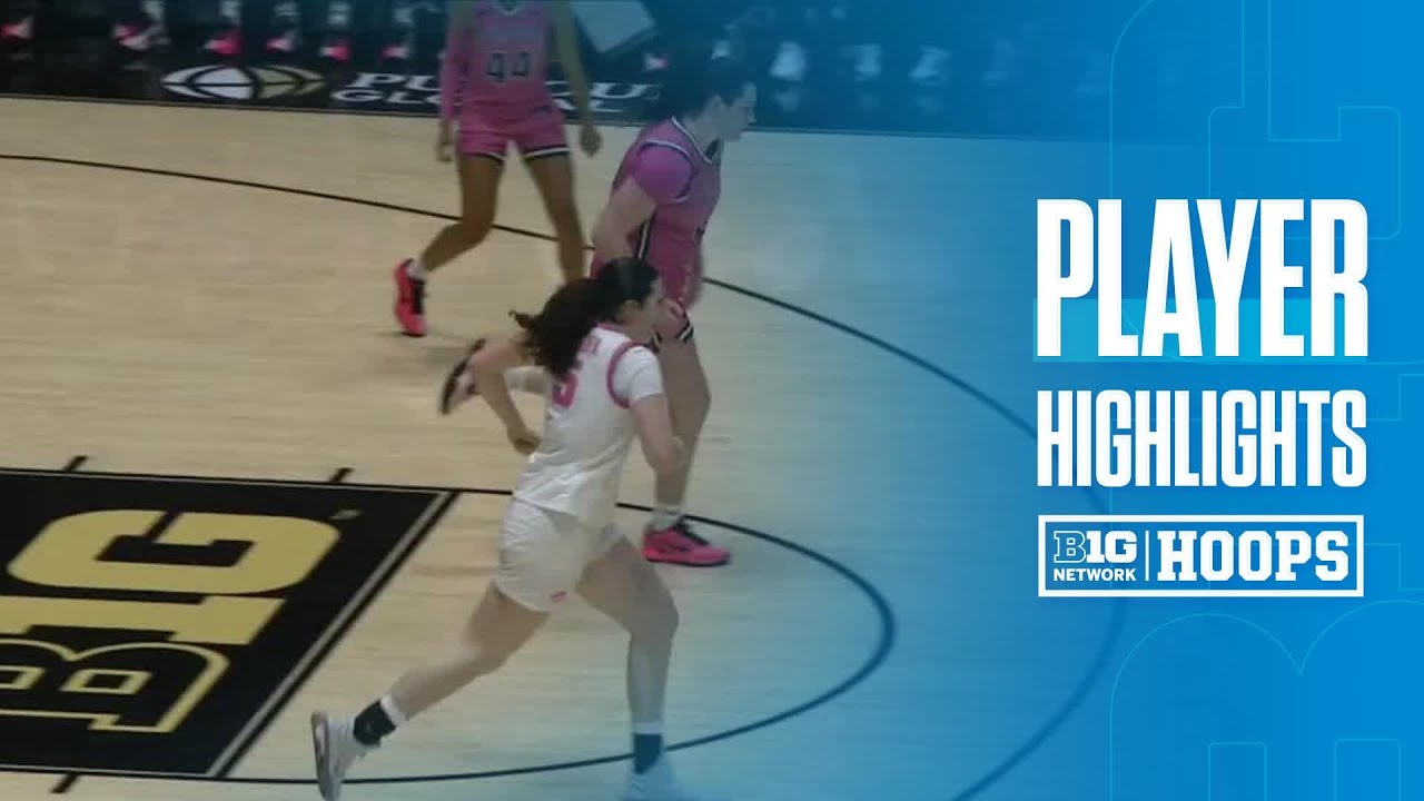 Ava Heiden 21 PTS 13 REB vs. Purdue | Iowa Women's Basketball | 02/19/2026