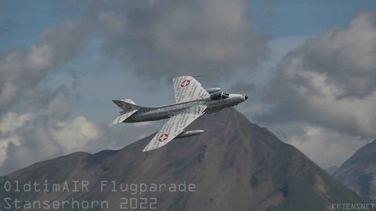 OldtimAIR Flugparade Stanserhorn 2022 - Short Summary