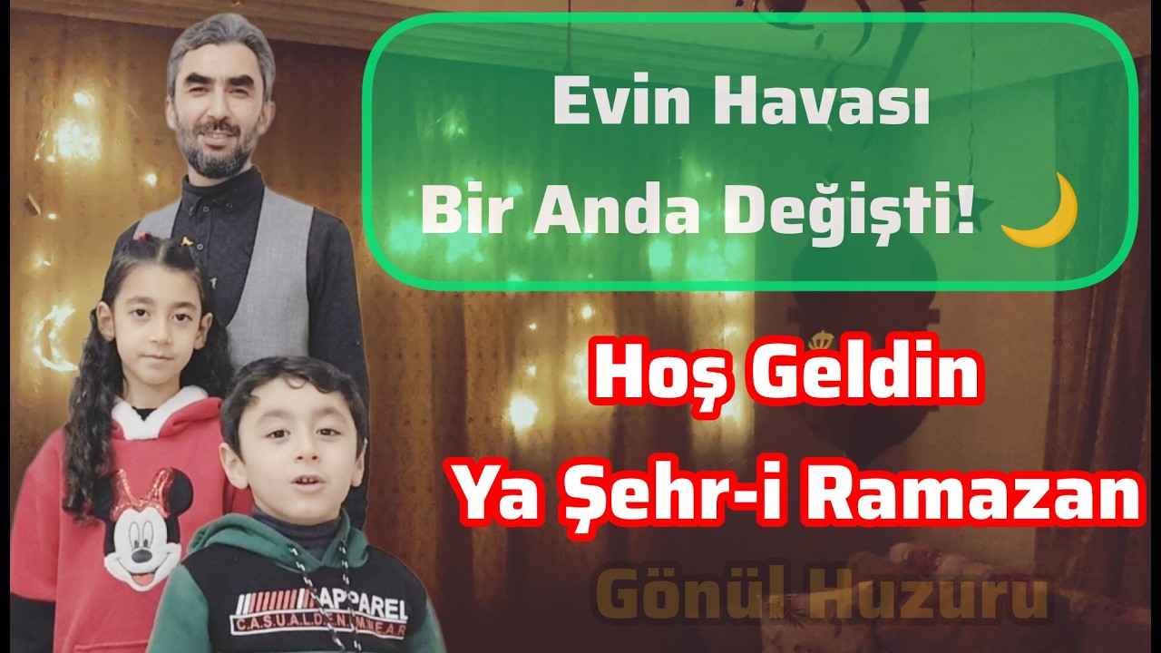 Yılbaşı Değil, Ramazan Neşesi! 🌙 | Bizim Evde Büyük Hazırlık