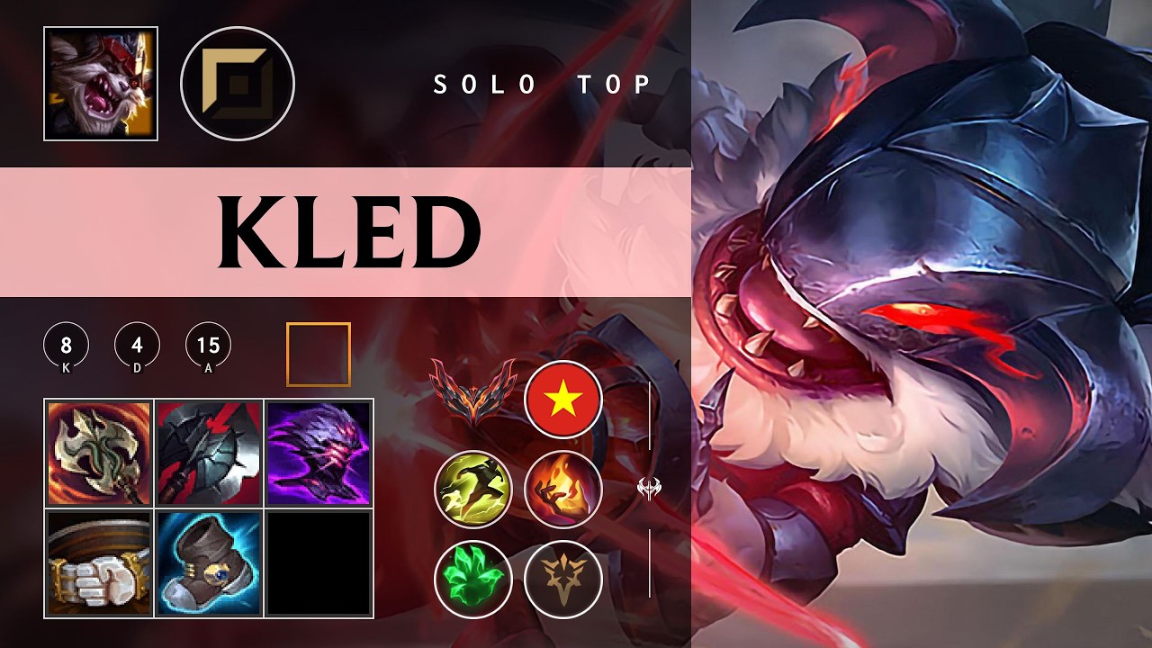 Kled Top vs Zac - VN Grandmaster Patch 26.03