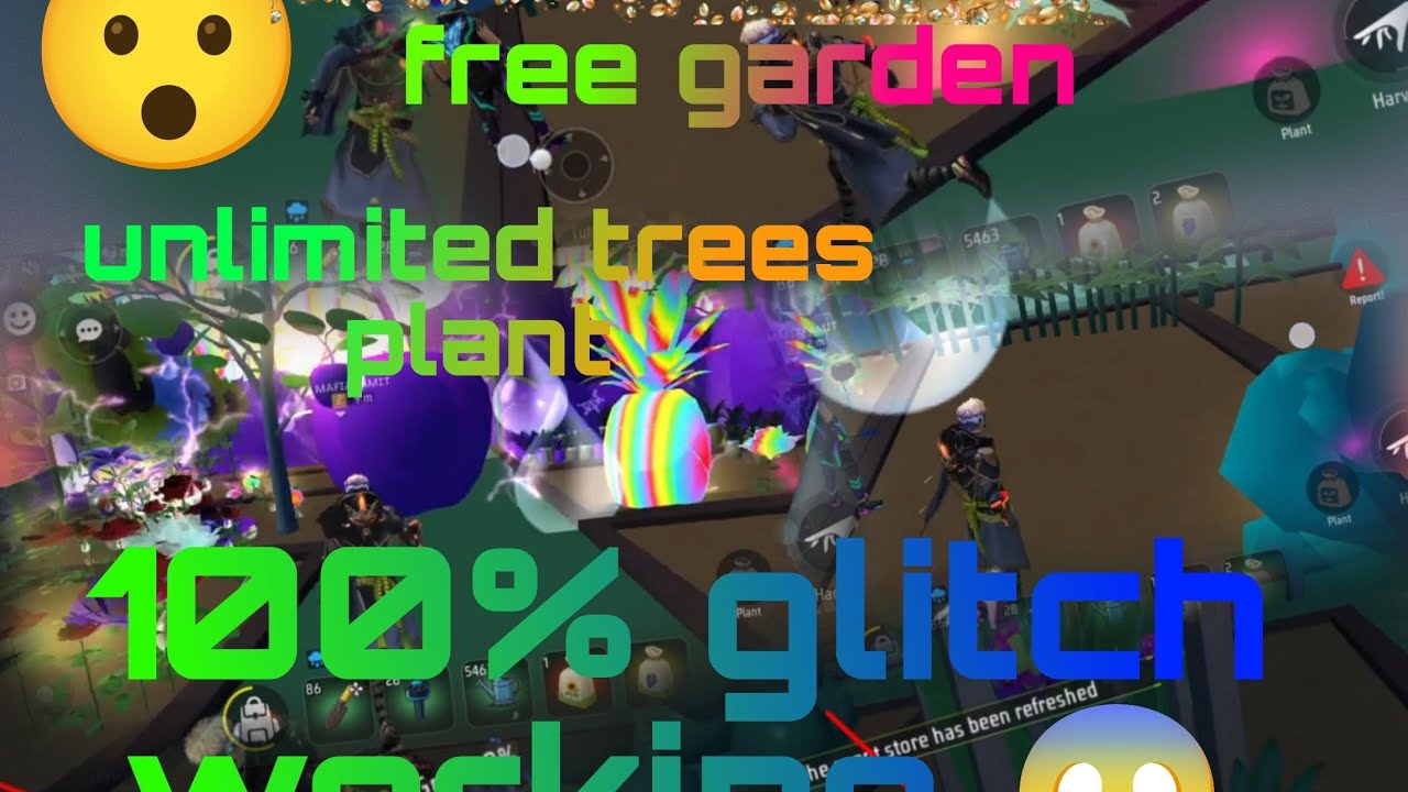 50 plants ❎ unlimited 😵😲😱😱😱 ✅#freefire #gaming #freefire #garden 