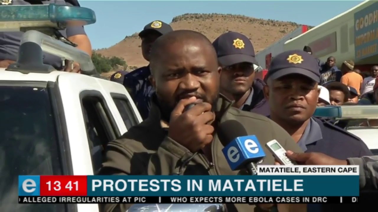 Matatiele mayor is negotiating with the protestors