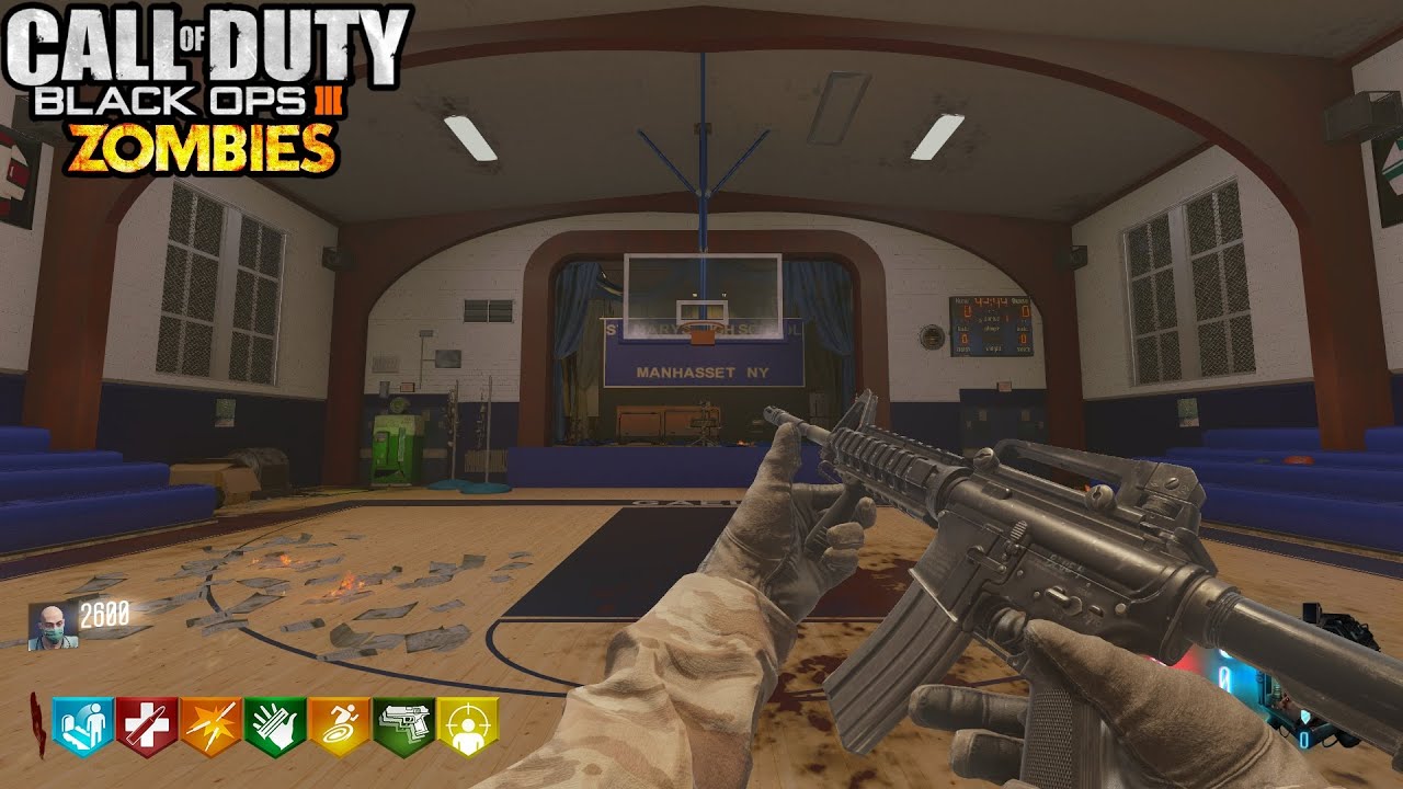 ZOMBIES EN MI ESCUELA CUSTOM ZOMBIES CON EASTER EGG Y PELEA FINAL | BLACK OPS 3 ZOMBIES