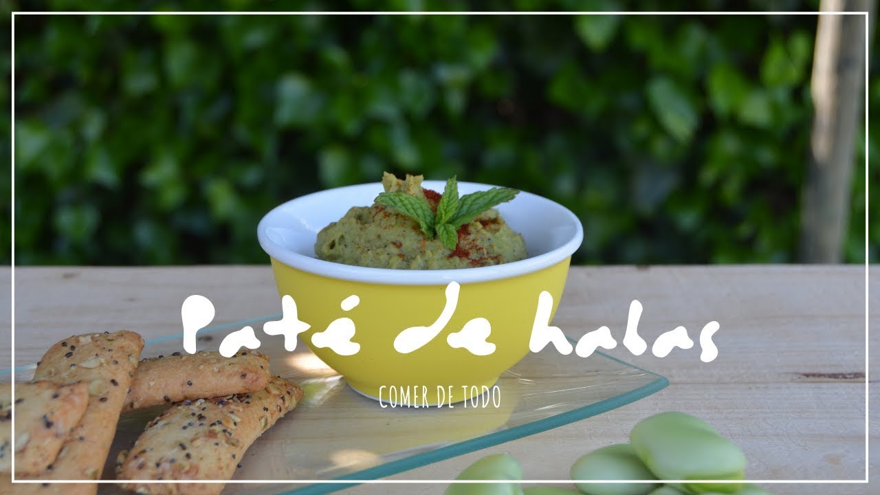 Paté de #habas | Receta sana