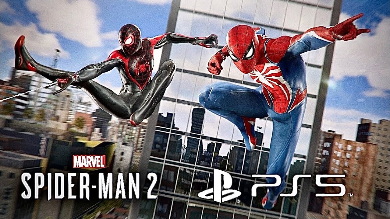SPIDER-MAN 2 gameplay : swinging in the city as Miles Morales #spiderman #spiderman2 #ps5 