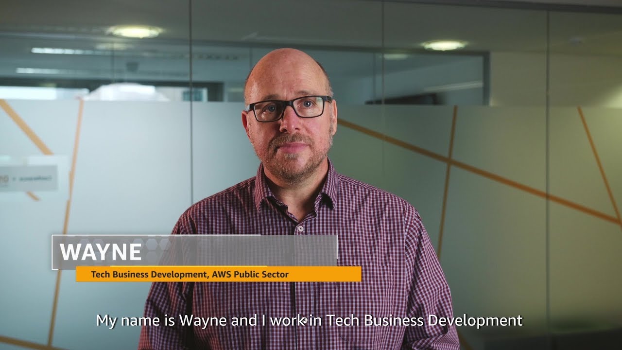 Meet Wayne, Tech Business Development, AWS Public Sector EMEA