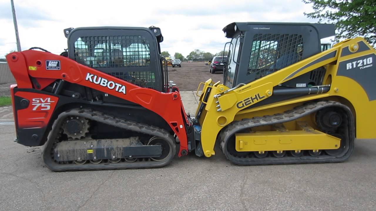 GEHL RT 210 vs Kubota SVL 75