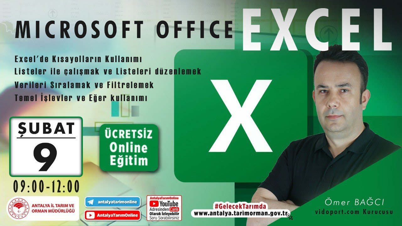Hızlandırılmış Excel Eğitim- Ömer Bağcı