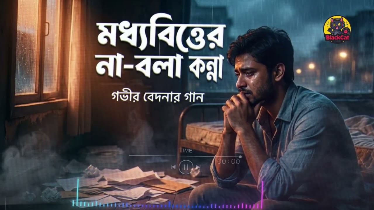 শূন্য পকেট, ভরা দায়িত্ব 😔 | Middle Class Boy Sad Song | Bangla Emotional Song