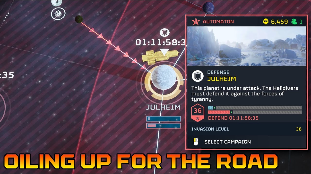 OILING UP FOR THE ROAD | Helldivers 2