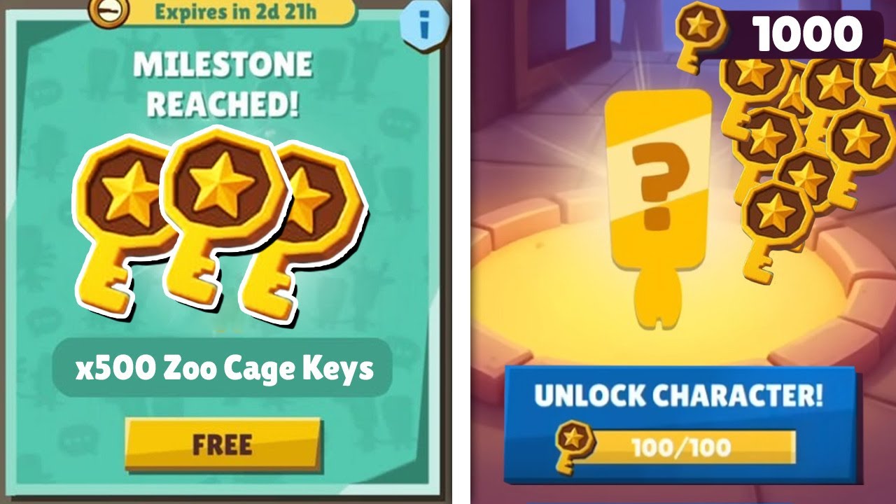 ПЕРСОНАЖИ ИЗ КЛЕТОК ЗООПАРКИНГА ДЛЯ ВСЕХ ИГРОКОВ + КЛЮЧИ В ZOOBA!