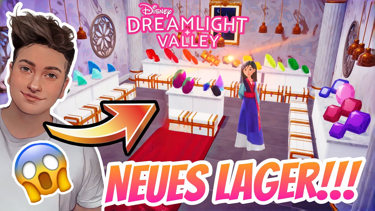 EDELSTEIN LAGER DELUXE!!! 💎 SO baust DU ein LAGER in Disney Dreamlight Valley