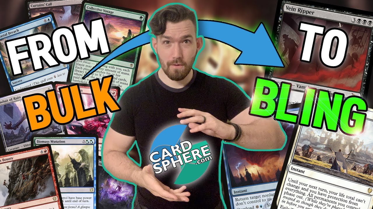 From Bulk to BLING! How I Built My New EDH Decks | Magic: the Gathering