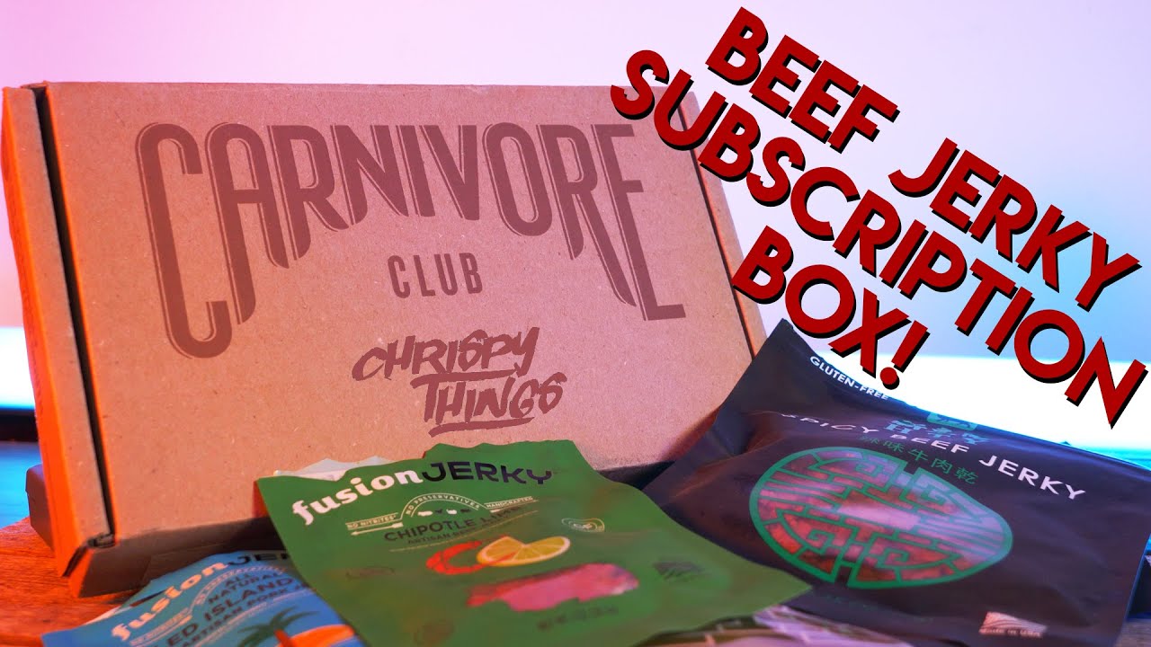 Carnivore Club Beef Jerky Subscription Box! First Impressions & Taste Test! August 2020