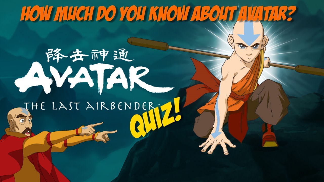 AVATAR THE LAST AIRBENDER TRIVIA TEST QUIZ