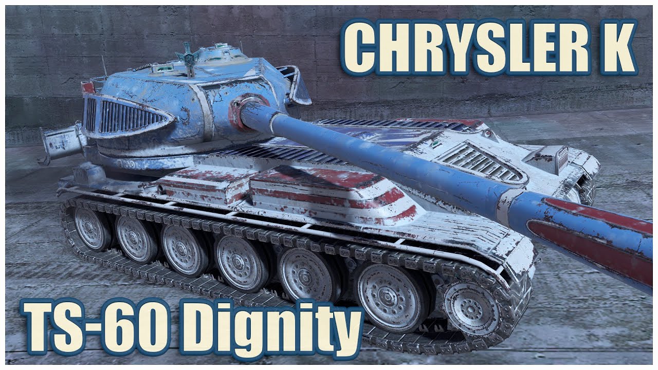 TS-60, Chrysler K & T54E2 • WoT Blitz Gameplay