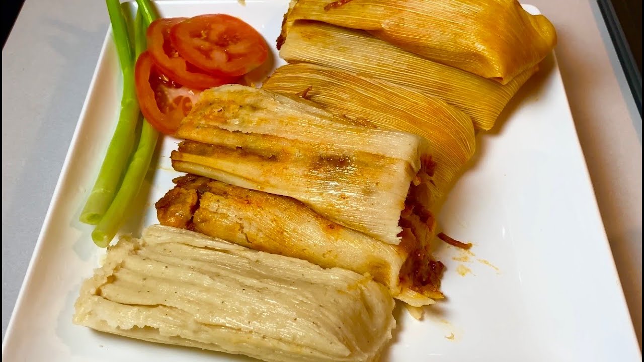 Beef & Pork Mixed Red Chili TAMALES