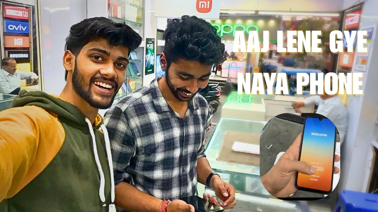 Parth ne liya apna new phone📱🍾