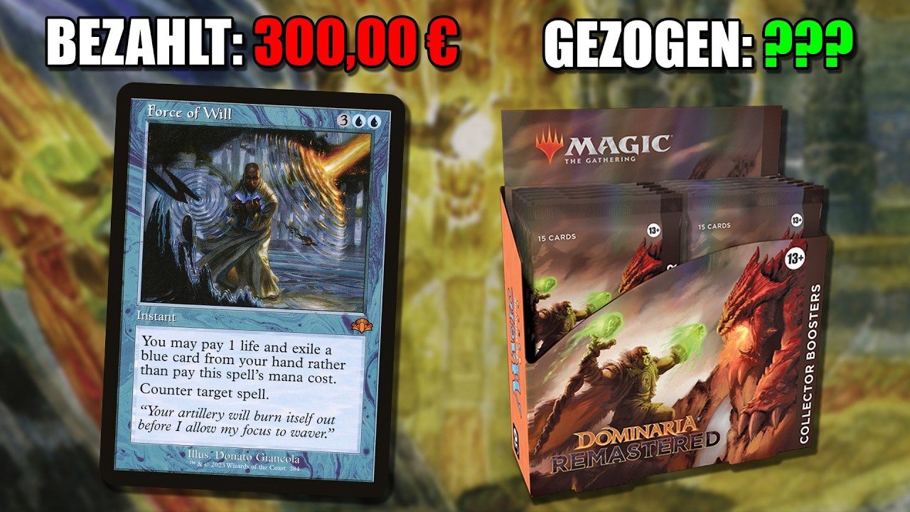 Hit or Miss - Aber mit POWER! Dominaria Remastered Collector Booster Box Opening