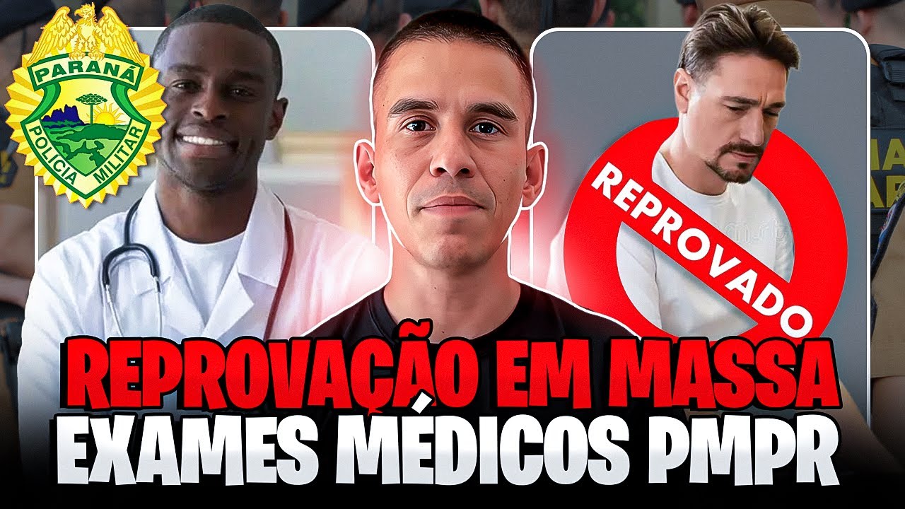 REPROVAÇÃO EM MASSA NA PMPR 2025