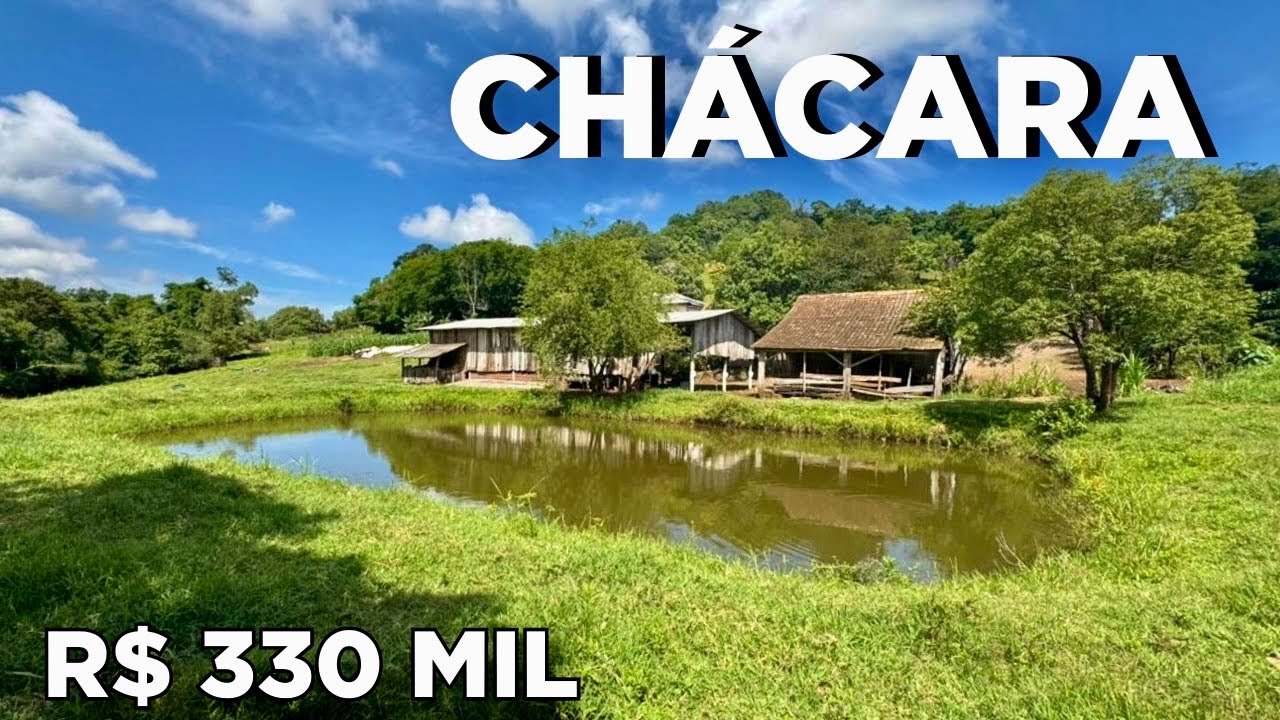 CHÁCARA CASA FRUTAS RIO GALPÃO E PASTAGEM em SANTA CATARINA