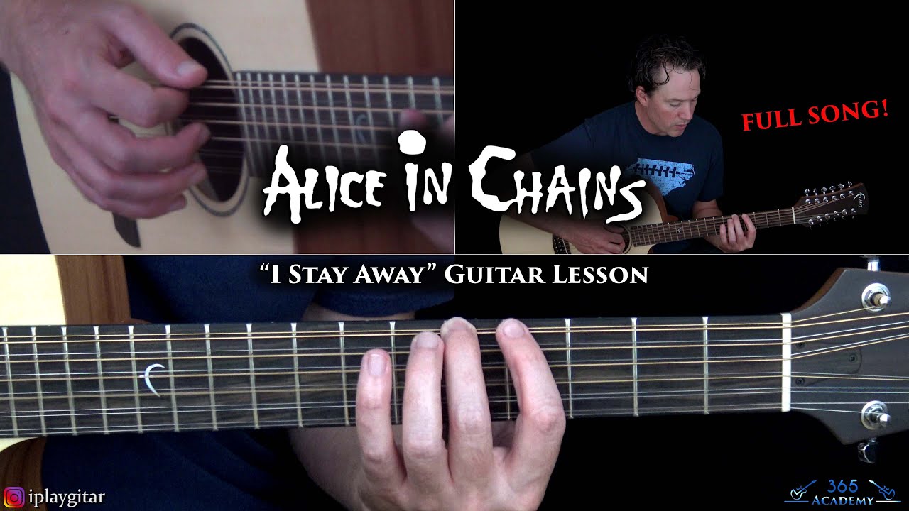 Alice In Chains - I Stay Away Guitar Lesson (FULL SONG)