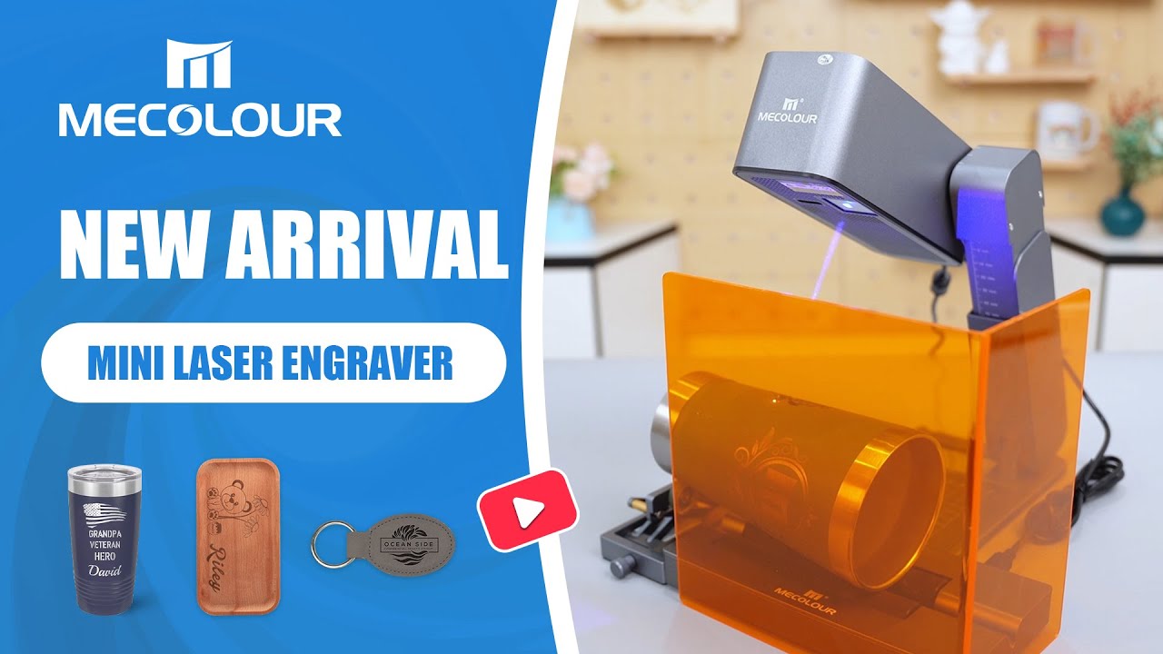How To Use Mecolour R3 Mini Laser Engraver ?