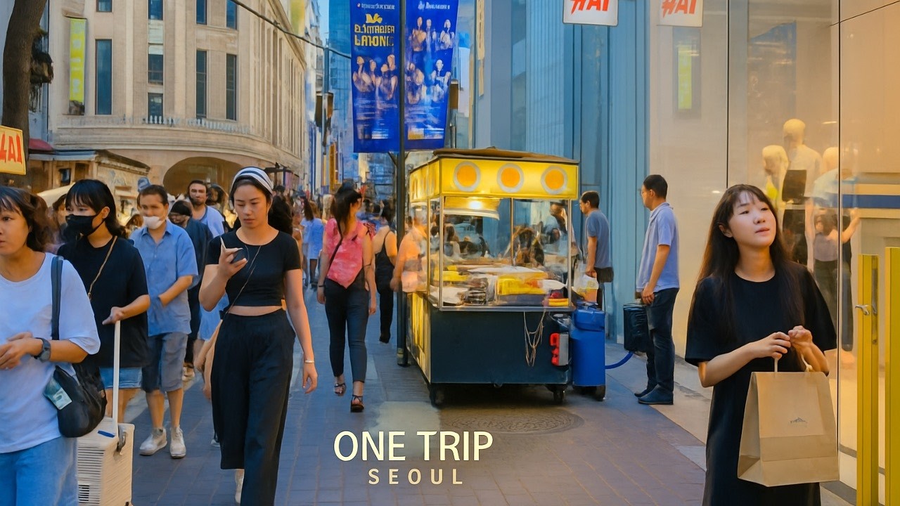 🔥  Extreme Summer in Seoul ! Heatwave Weekend Street Feels Like 45°C From Namdaemun to Myeongdong