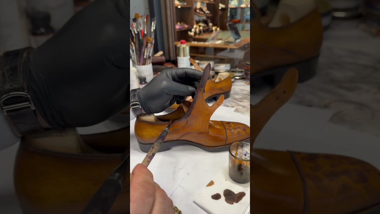 How i do shoe patina and shoe shine? #shoes #fashion #gentleman