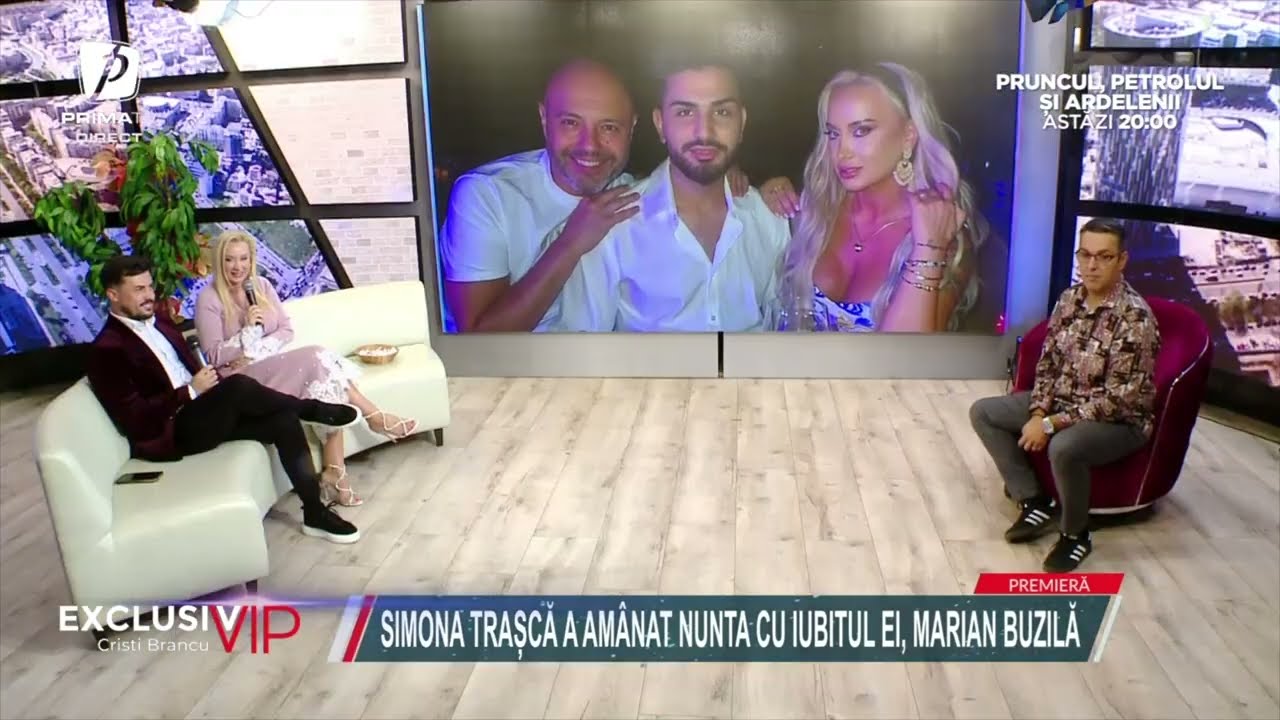 Simona Trașcă a amânat nunta cu iubitul ei, Marian Buzilă