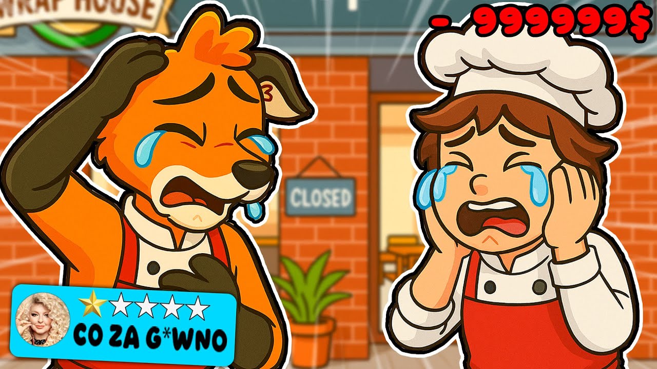 ZAMKNĘLI NASZ KEBAB! :C - Wrap House Simulator