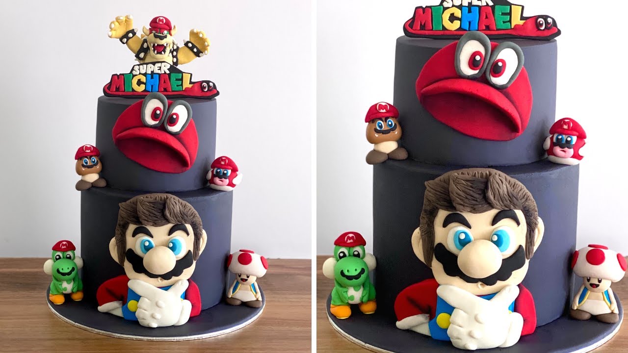 How to make Mario cake