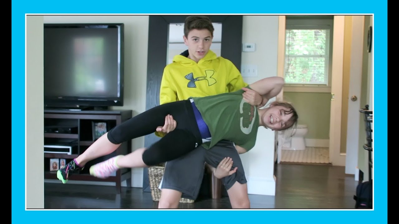 MOM, CAN I DROP HER? | Flippin' Katie