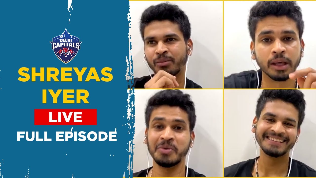 Shreyas Iyer LIVE | Lockdown | IPL Memories | Magic, Fashion, Music & Lifestyle