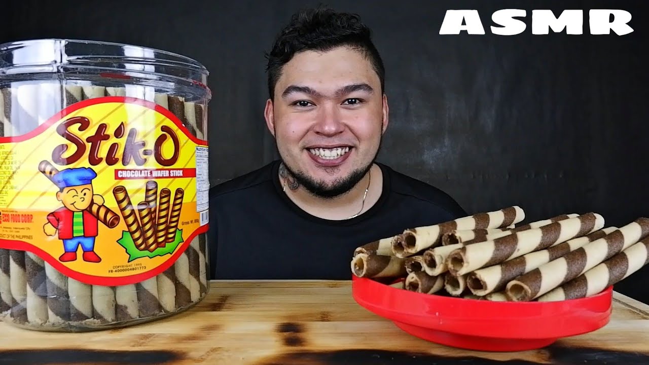 ASMR  Stik-O MUKBANG (No Talking) EATING SOUNDS